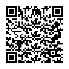 Código QR para número de telefone +2697772175