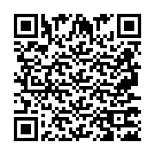 Código QR para número de telefone +2697772216