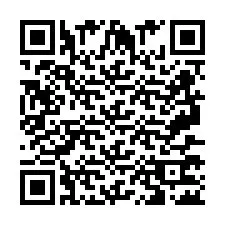 QR код за телефонен номер +2697772221