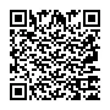 QR-code voor telefoonnummer +2697772288