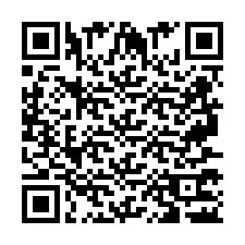 Código QR para número de telefone +2697772312