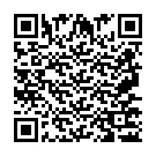 Código QR para número de telefone +2697772373