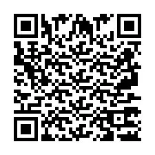 Codice QR per il numero di telefono +2697772384