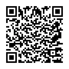 Codice QR per il numero di telefono +2697772387