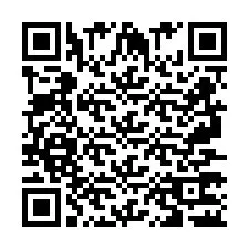 QR-code voor telefoonnummer +2697772398