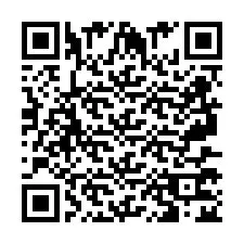 Codice QR per il numero di telefono +2697772420