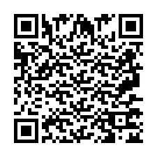 Código QR para número de teléfono +2697772421