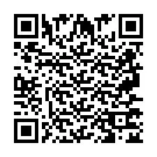 Codice QR per il numero di telefono +2697772422