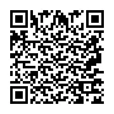 QR-Code für Telefonnummer +2697772435