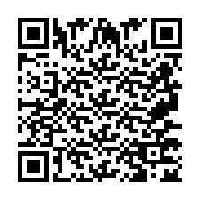 QR-code voor telefoonnummer +2697772473