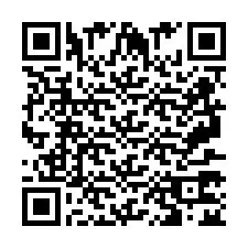 QR Code pour le numéro de téléphone +2697772481