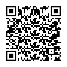 QR Code pour le numéro de téléphone +2697772499