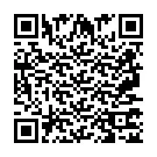 QR Code pour le numéro de téléphone +2697772509