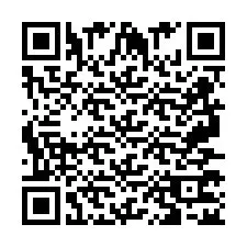 QR Code pour le numéro de téléphone +2697772529