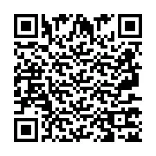 QR Code pour le numéro de téléphone +2697772540