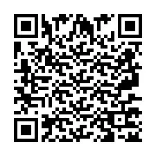 QR Code pour le numéro de téléphone +2697772550