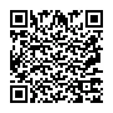 QR Code pour le numéro de téléphone +2697772581