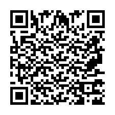 Código QR para número de teléfono +2697772607