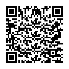 Codice QR per il numero di telefono +2697772719