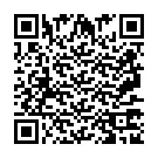 QR Code pour le numéro de téléphone +2697772981