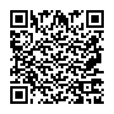 QR-code voor telefoonnummer +2697772987