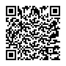 Codice QR per il numero di telefono +2697773008