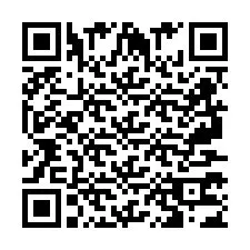 Codice QR per il numero di telefono +2697773408