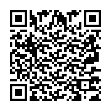 Codice QR per il numero di telefono +2697773420