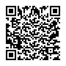 QR код за телефонен номер +2697773429