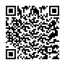 Codice QR per il numero di telefono +2697773441