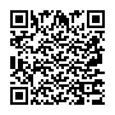 Codice QR per il numero di telefono +2697773614