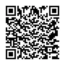 QR Code pour le numéro de téléphone +2697773637