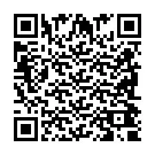 QR Code for Phone number +2698040826