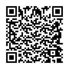 Kode QR untuk nomor Telepon +2698040938