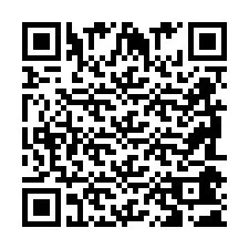 Kod QR dla numeru telefonu +2698041281