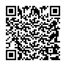 QR код за телефонен номер +2698041341