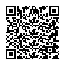 QR код за телефонен номер +2698041410