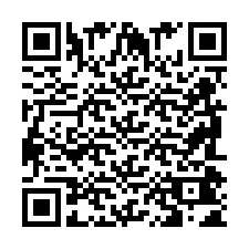 Código QR para número de telefone +2698041411