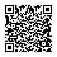 QR Code pour le numéro de téléphone +2698041561