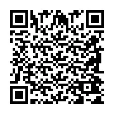 QR Code pour le numéro de téléphone +2698041568