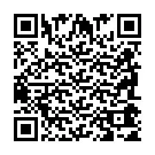 Kod QR dla numeru telefonu +2698041580