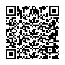 Codice QR per il numero di telefono +2698041603