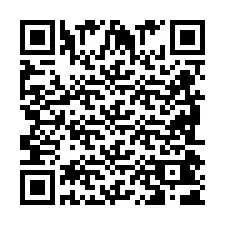 QR код за телефонен номер +2698041616