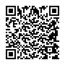 QR Code pour le numéro de téléphone +2698041617