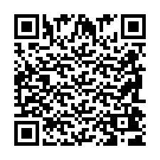 Código QR para número de telefone +2698041651