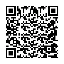 QR Code for Phone number +2698041789
