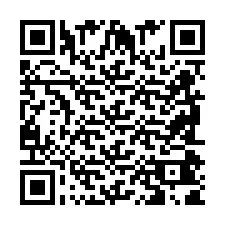 QR Code for Phone number +2698041809