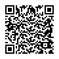 QR Code for Phone number +2698041829