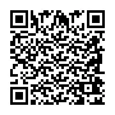 QR Code for Phone number +2698042058
