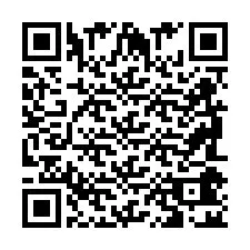 QR Code for Phone number +2698042081